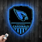Arizona Cardinals Metal Sign Shield Shape 1