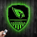 Arizona Cardinals Metal Sign Shield Shape 1