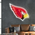 Arizona Cardinals Neon Sign Cardinals Head 1