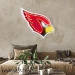Arizona Cardinals Neon Sign Cardinals Head 1
