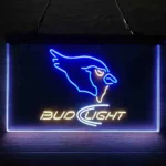 Arizona Cardinals Neon Sign Detailed Bud Light 3 Color 1