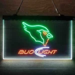 Arizona Cardinals Neon Sign Detailed Bud Light 3 Color 1