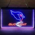 Arizona Cardinals Neon Sign Detailed Bud Light 3 Color 1