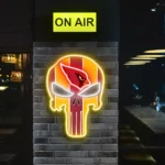 Arizona Cardinals Neon Sign The Punisher 1