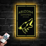 Arizona Coyotes Metal Sign Custom Est 1996 Nhl 1