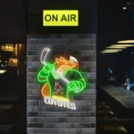 Arizona Coyotes Neon Sign Mascot Acrylic 1