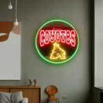 Arizona Coyotes Neon Sign Retro Acrylic 1