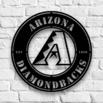 Arizona Diamondbacks Metal Sign Arizona A Emblem 1