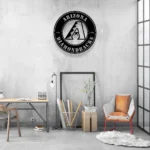 Arizona Diamondbacks Metal Sign Arizona A Emblem 1