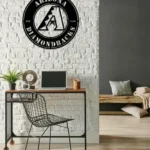 Arizona Diamondbacks Metal Sign Arizona A Emblem 1