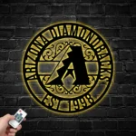 Arizona Diamondbacks Metal Sign Custom Mlb 1