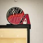 Arizona Diamondbacks Metal Sign Logo 1