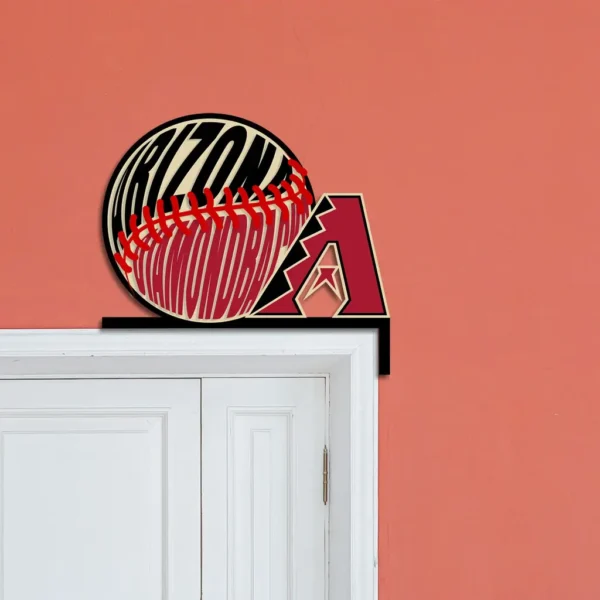 Arizona Diamondbacks Metal Sign Logo 2