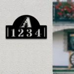 Arizona Diamondbacks Metal Sign Mlb Metal House Number Sign 1