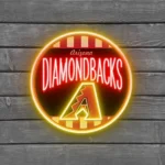 Arizona Diamondbacks Neon Sign Retro Acrylic 1
