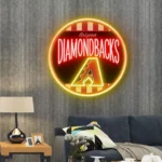 Arizona Diamondbacks Neon Sign Retro Acrylic 1