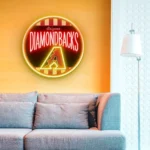 Arizona Diamondbacks Neon Sign Retro Acrylic 1