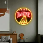 Arizona Diamondbacks Neon Sign Retro Acrylic 1