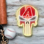 Arizona Diamondbacks Neon Sign The Punisher 1