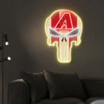 Arizona Diamondbacks Neon Sign The Punisher 1