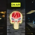 Arizona Diamondbacks Neon Sign The Punisher 1
