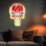 Arizona Diamondbacks Neon Sign The Punisher 1