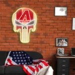 Arizona Diamondbacks Neon Sign The Punisher 1