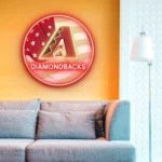 Arizona Diamondbacks Neon Sign Us Flag Acrylic 1