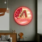 Arizona Diamondbacks Neon Sign Us Flag Acrylic 1