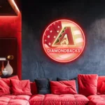 Arizona Diamondbacks Neon Sign Us Flag Acrylic 1