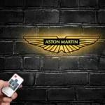 Aston Martin Metal Sign Logo Car 1