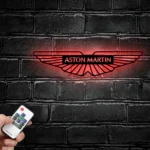 Aston Martin Metal Sign Logo Car 1