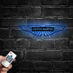 Aston Martin Metal Sign Logo Car 1