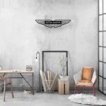 Aston Martin Metal Sign Logo Car 1