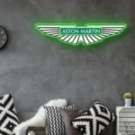 Aston Martin Neon Sign Logo 1