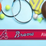 Atlanta Braves Metal Sign Artistic Mlb 1