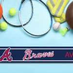Atlanta Braves Metal Sign Artistic Mlb 1