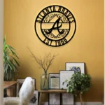 Atlanta Braves Metal Sign Custom Mlb 1