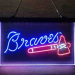 Atlanta Braves Neon Sign 3 Color 1