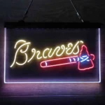 Atlanta Braves Neon Sign 3 Color 1
