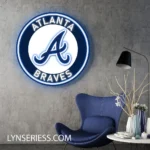 Atlanta Braves Neon Sign Mlb 1