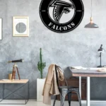 Atlanta Falcons Metal Sign Falcon Head Logo 1