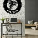 Atlanta Falcons Metal Sign Falcon Head Logo 1