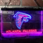 Atlanta Falcons Neon Sign Falcons Head Art 1