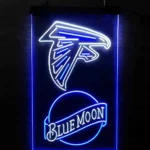 Atlanta Falcons Neon Sign Navy Moon Amp 1