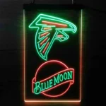 Atlanta Falcons Neon Sign Navy Moon Amp 1