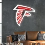 Atlanta Falcons Neon Sign Sharp Falcon Head 1