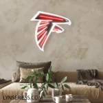 Atlanta Falcons Neon Sign Sharp Falcon Head 1