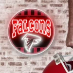 Atlanta Falcons Neon Sign Vintage Acrylic 1