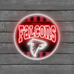 Atlanta Falcons Neon Sign Vintage Acrylic 1